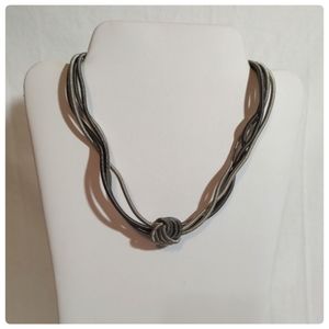 BOGO Sea Lily Piano Wire Knot Necklace